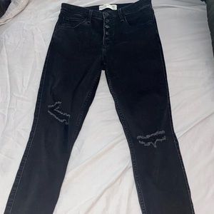 Abercrombie high waisted jeans